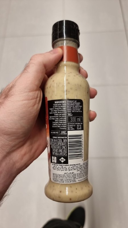 Honey Mustard Dressing