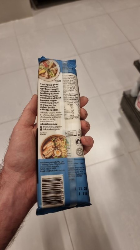 Organic Ramen