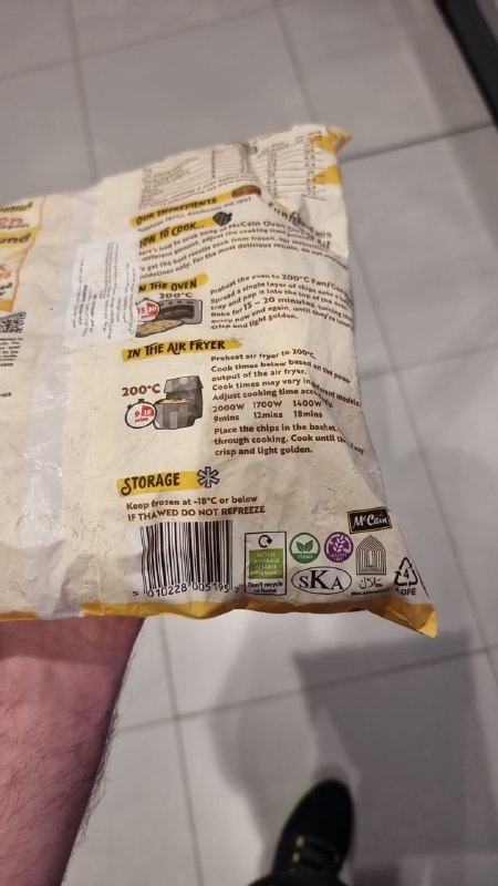 Oven Chips