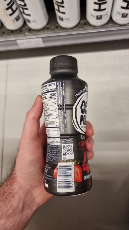 Core Power Strawberry High Protein Milk Shake