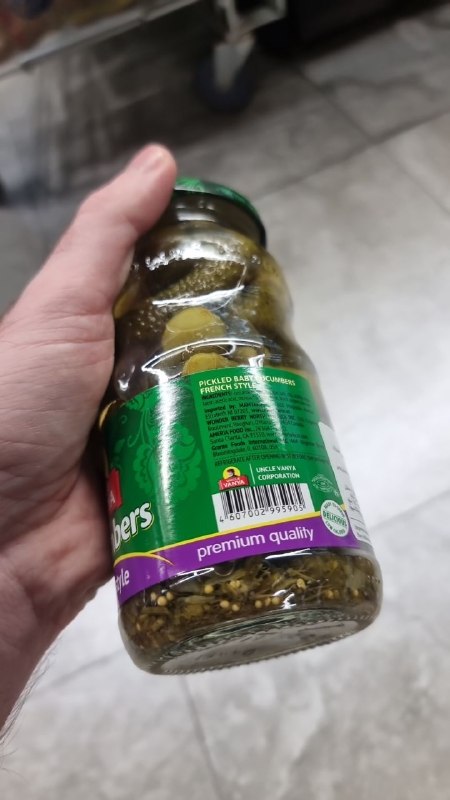 Pickled Baby Cucumbers French Style