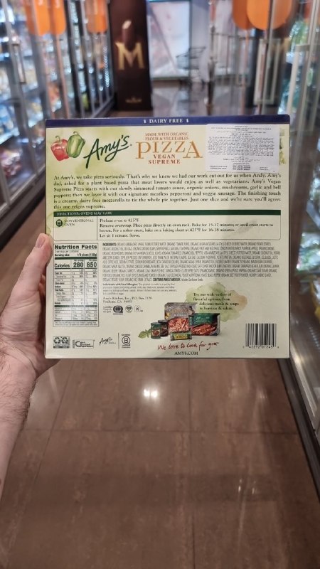 Pizza Vegan Supreme
