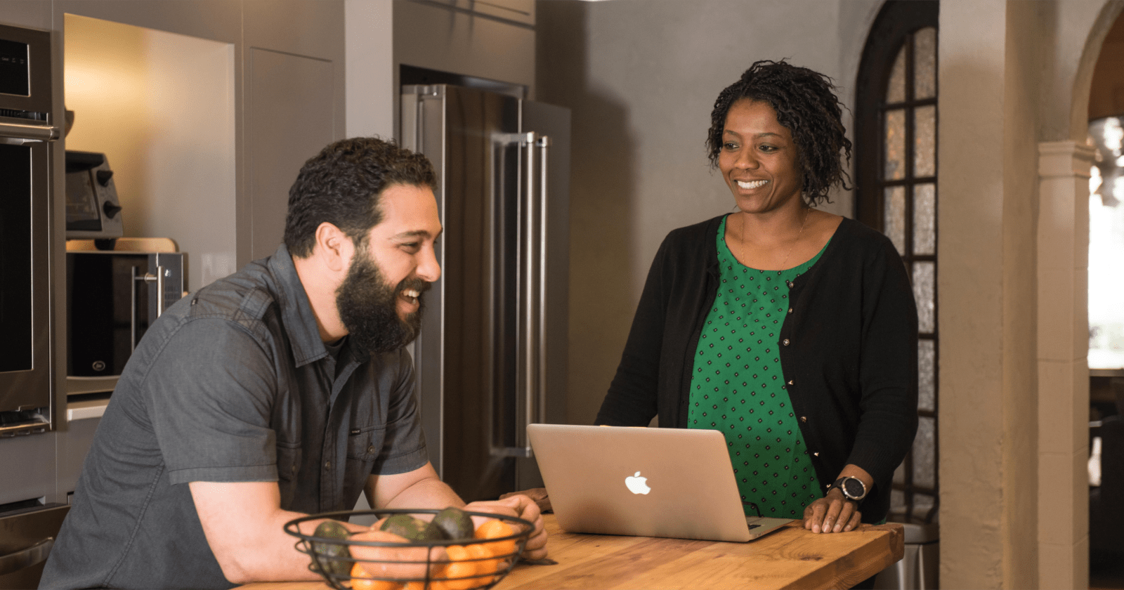 Foster Made employees in kitchen