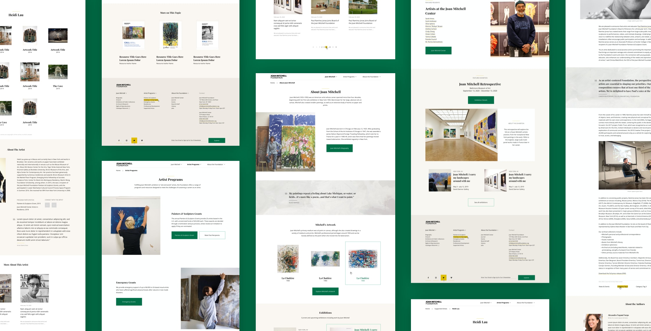 JMF banner image - ui design spread Hero