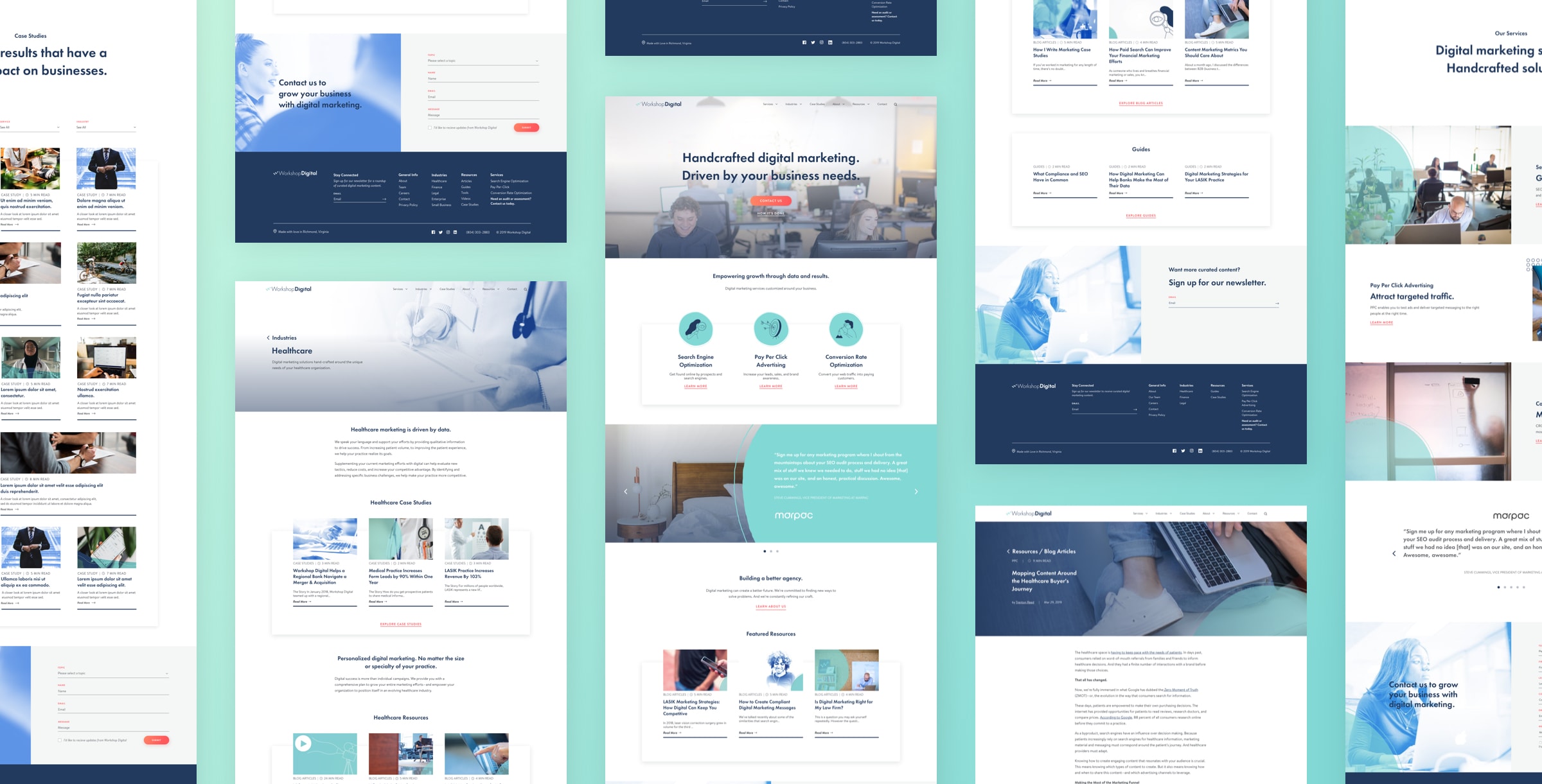 Workshop banner image - ui spread teal Hero