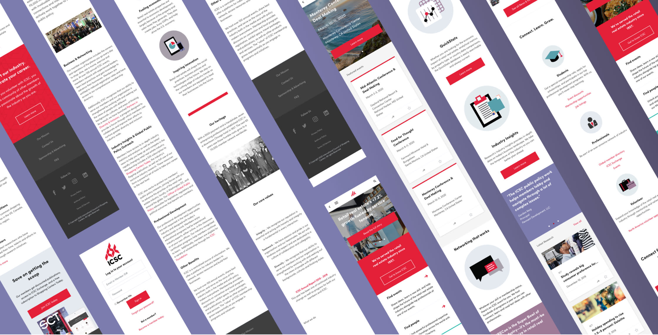 ICSC - app ui diagonal spread - old Hero
