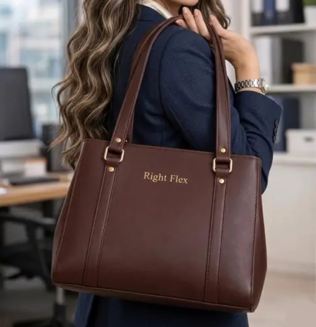 brown handbag