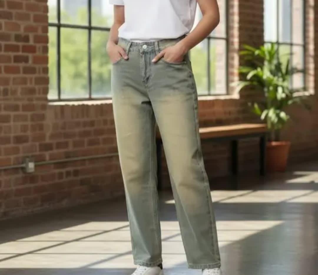 VINTAGE WASHED WOMENS DENIM JEANS