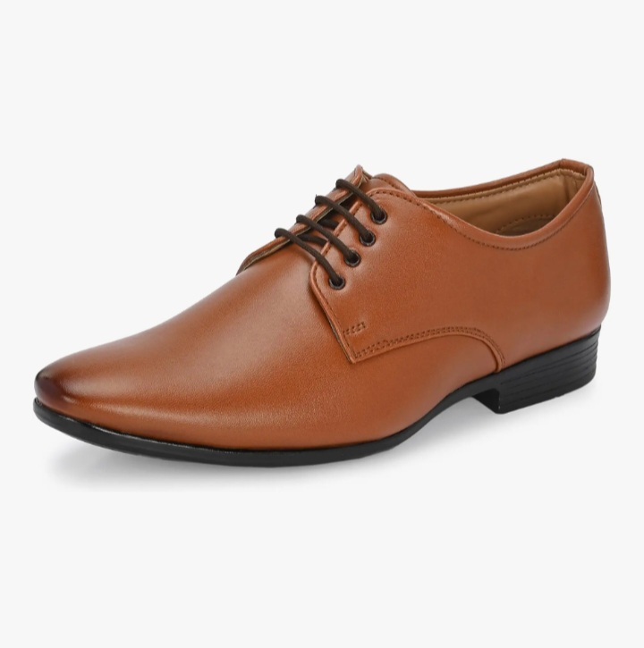 Tan Lace Up Shoes