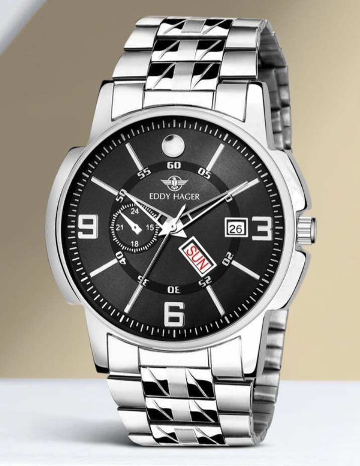 Silver Analogue Watch