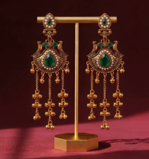 kashmiri jhumkas