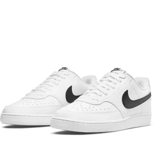 Men Black & White Colourblock Sneakers