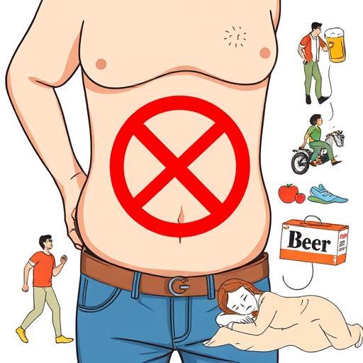 Как избавиться от пивного живота: комплексный подход
