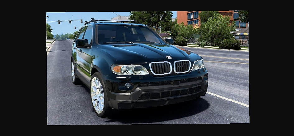 МОД BMW X5 E53 2005 3.0i v2.3 ДЛЯ EURO TRUCK SIMULATOR 2