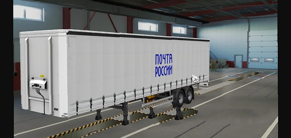 МОД Large pack of Russian trailers v1.1 ДЛЯ EURO TRUCK SIMULATOR 2