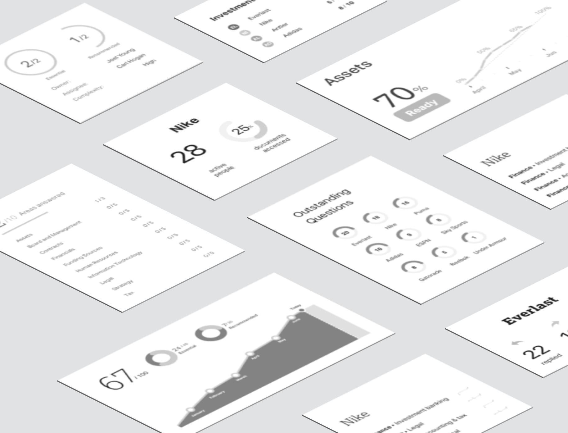 a bunch of different numbers and numbers on a gray background with a white background and a black and white background