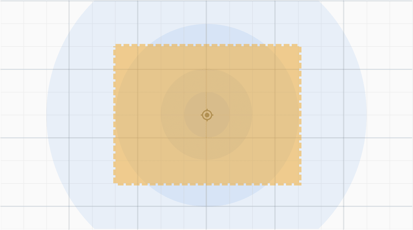 a square with a hole in the middle and a circle in the middle with a hole in the middle