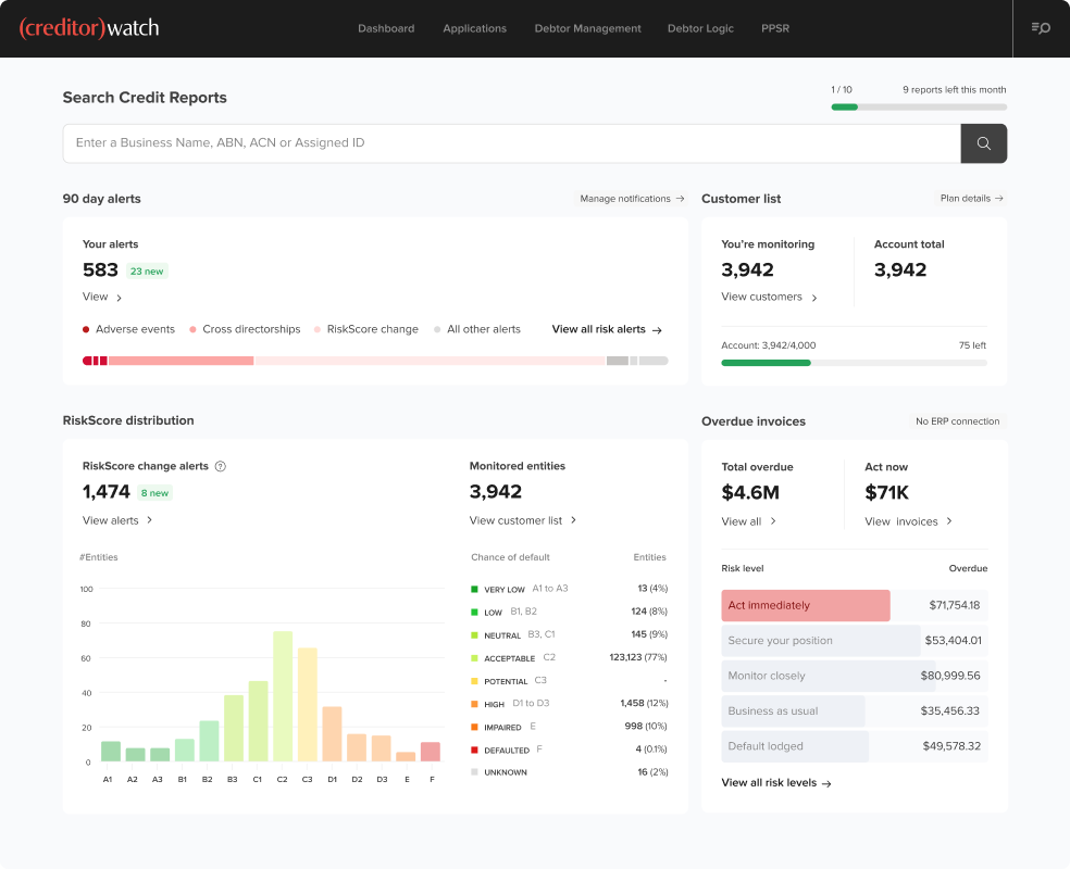 CreditorWatch decisioning engine case study