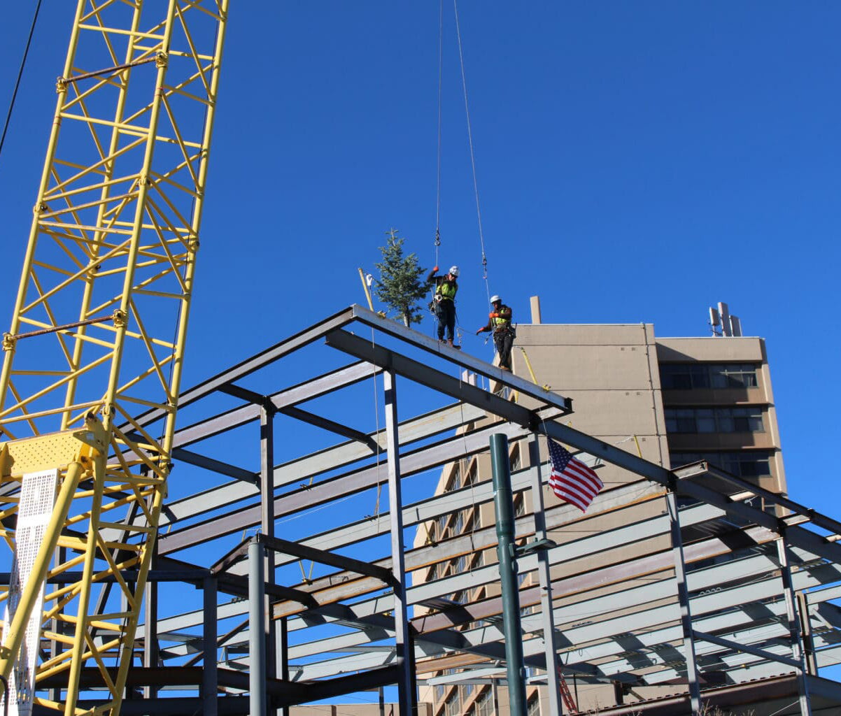 Building Top Out New Cultural Center Tops Out in Five Points - Fentress Studios, a ...
