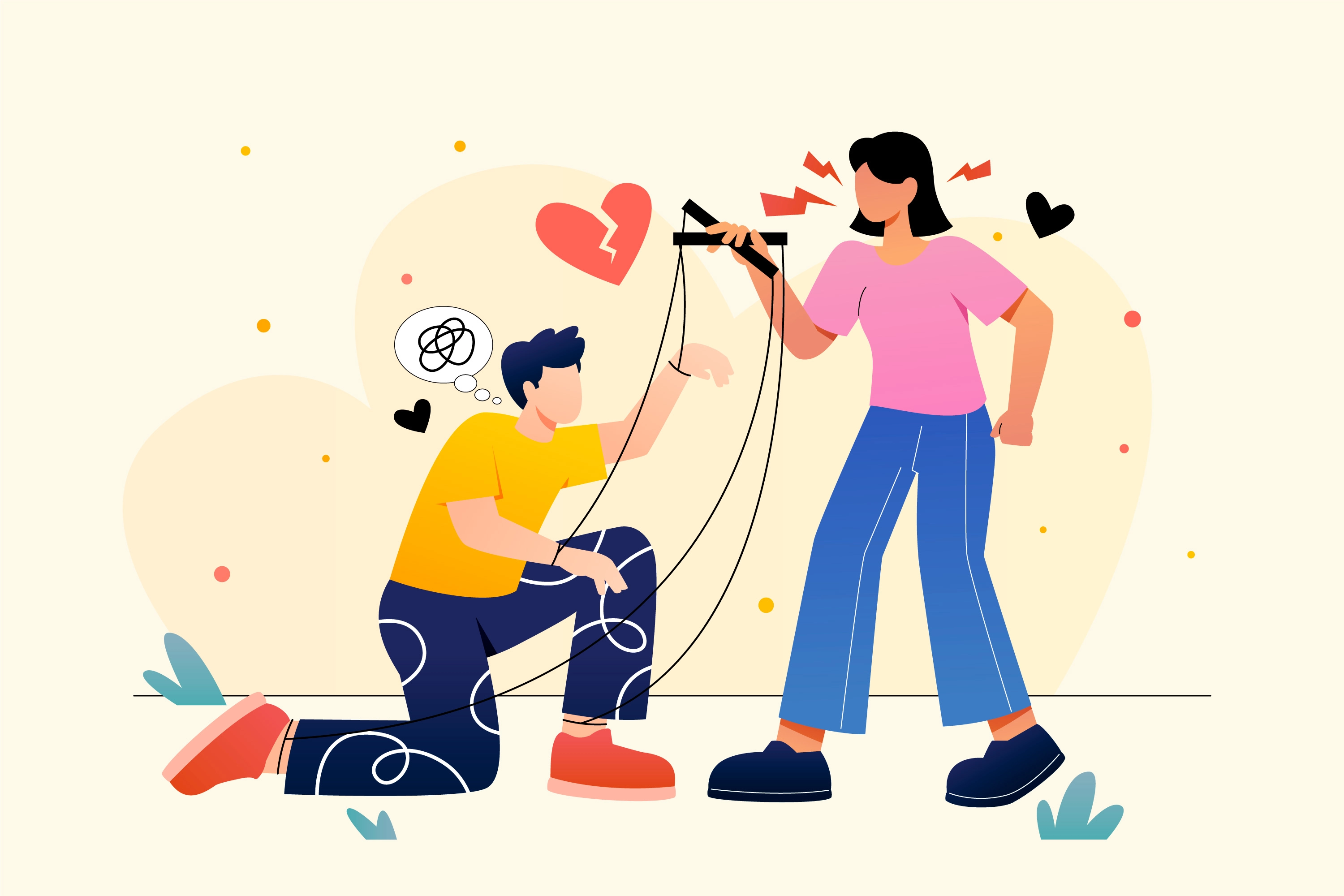 One-Sided Relationship Struggle