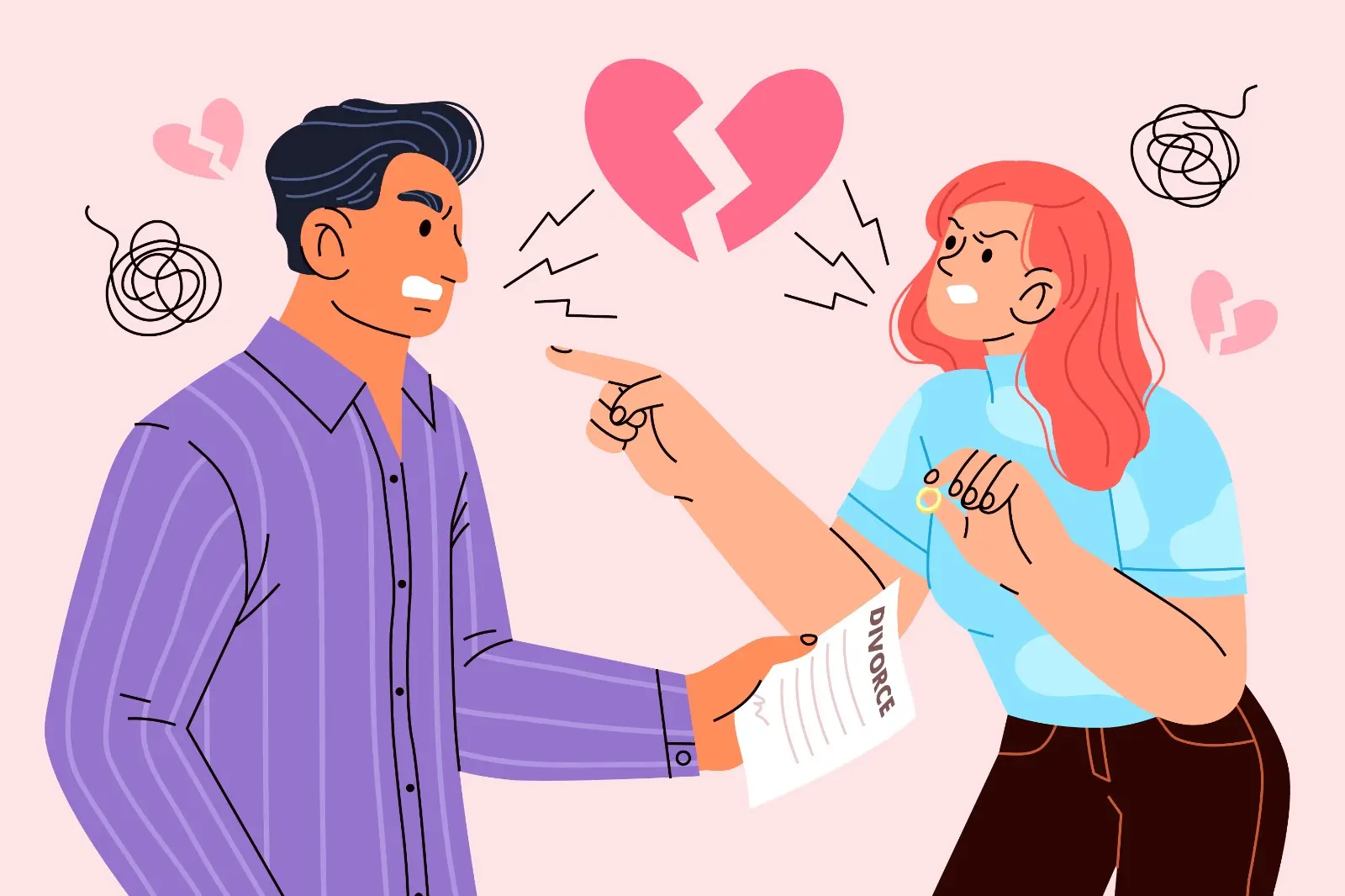 illustration of a therapist helping a depressed girl
