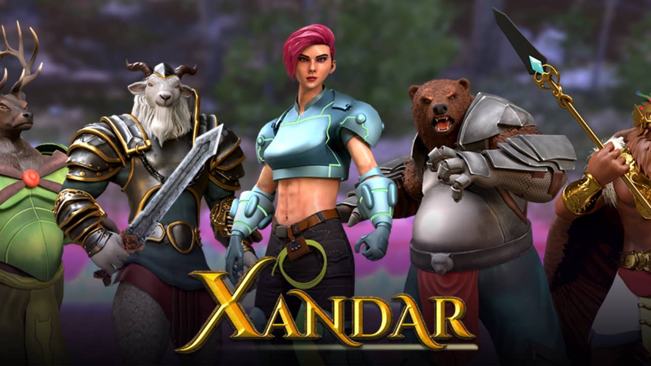 A thumbnail showing multiple characters standing and the title Xandar at the bottom.