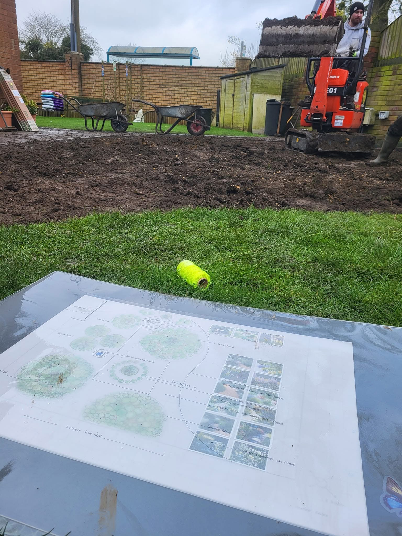 Doncaster garden installation by Blue Butterfly Garden Design