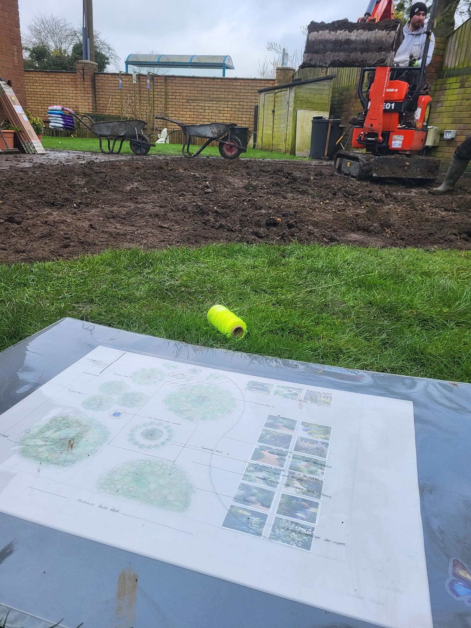 Doncaster garden installation by Blue Butterfly Garden Design
