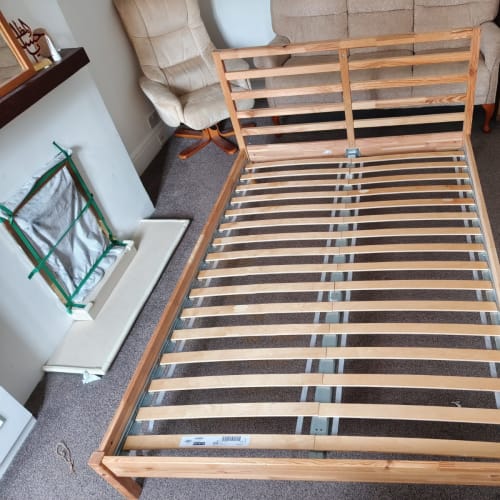 Double Bed Frame And Mattress — Furniture & Homeware in Southend-on-Sea