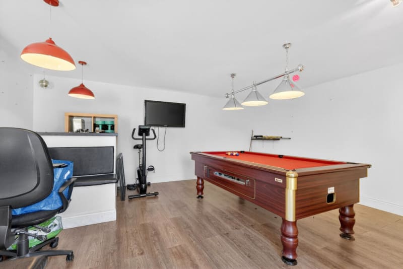 Original Slate Bed Pub Pool Table