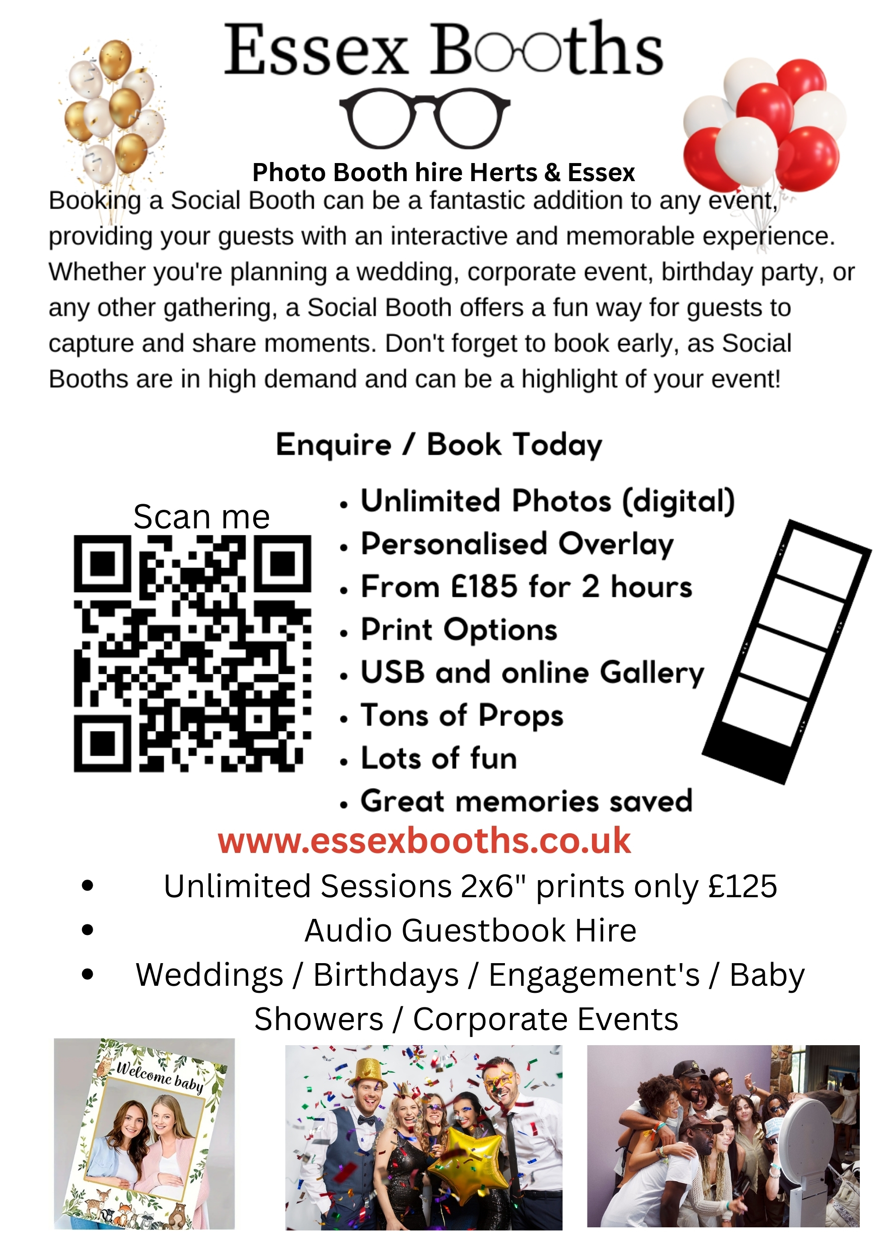 Photo Booth Hire - Any Occasion 
