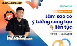 Buổi Workshop “ Làm Sao Có Ý Tưởng Sáng Tạo Liên Tục ” Duy Muối