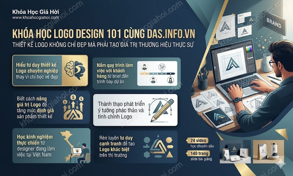 Khóa Học Logo Design 101 Cùng DAS.info.vn