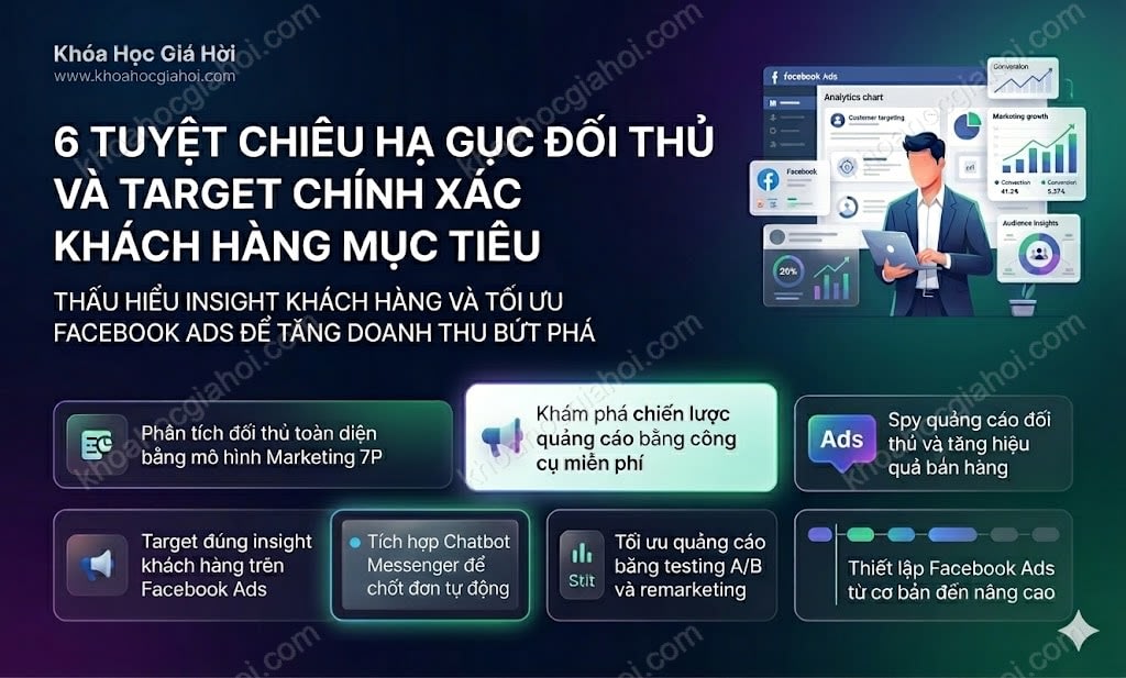6 Tuyệt Chiêu Hạ Gục Đối Thủ Và Target Chính Xác Khách Hàng Mục Tiêu