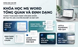 Khóa học MS Word: Tổng quan và định dạng