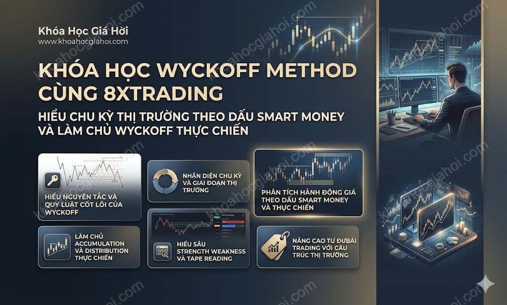 Khóa Học Wyckoff Method Cùng 8xtrading