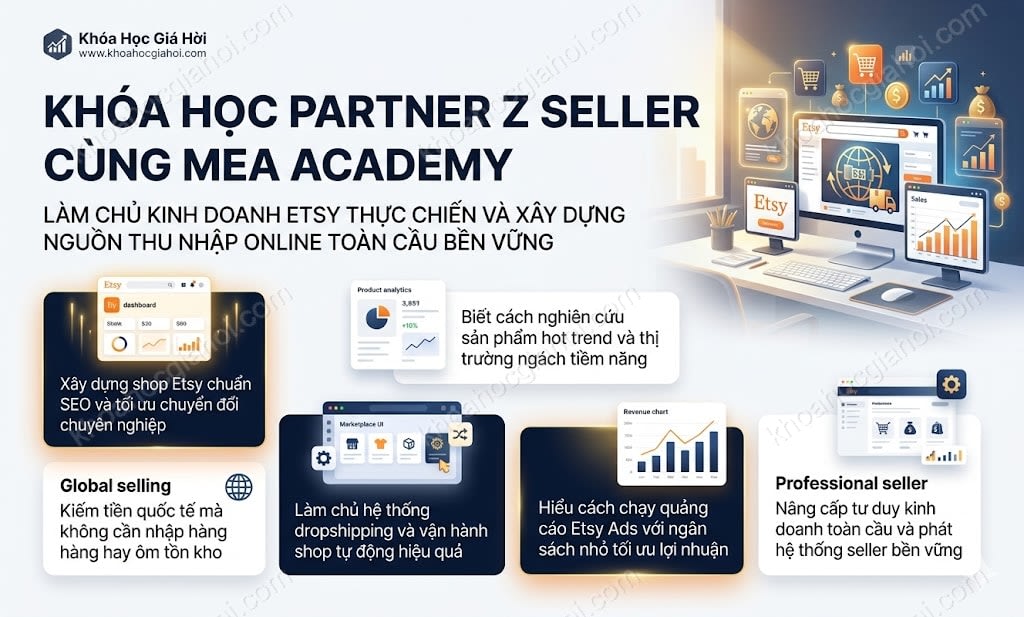 Khóa Học Partner Z Seller Cùng Mea Academy