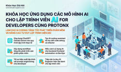 Khóa Học Ứng Dụng Các Mô Hình AI Cho Lập Trình Viên - AI For Developers Cùng ProtonX