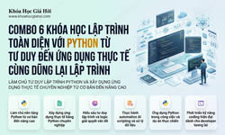 Combo 6 Khóa Học Lập Trình Toàn Diện Với Python - Từ Tư Duy Đến Ứng Dụng Thực Tế Cùng Dũng Lại Lập Trình