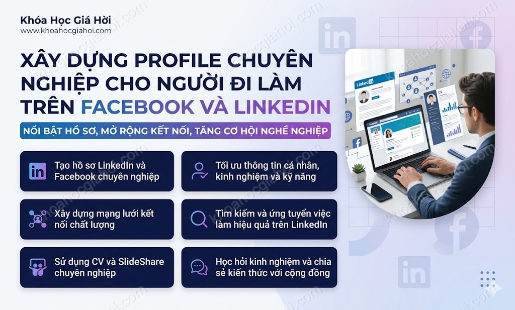Xây Dựng Profile Chuyên Nghiệp Cho Người Đi Làm Trên Facebook Và Linkedin