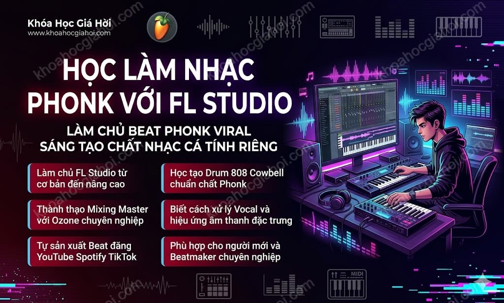 Học Làm Nhạc Phonk Với FL Studio