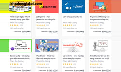 Combo 8 Khóa Học Web Fullstack – Html, Css, Javascript, Jquery, Bootstrap, Php & Laravel Cùng Unitop