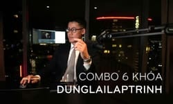 Combo 6 Khóa Học Lập Trình Toàn Diện Với Python - Từ Tư Duy Đến Ứng Dụng Thực Tế Cùng Dũng Lại Lập Trình
