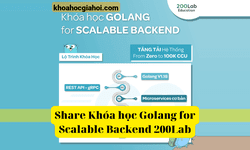 Khóa Học Golang For Scalable Backend Cùng 200lab