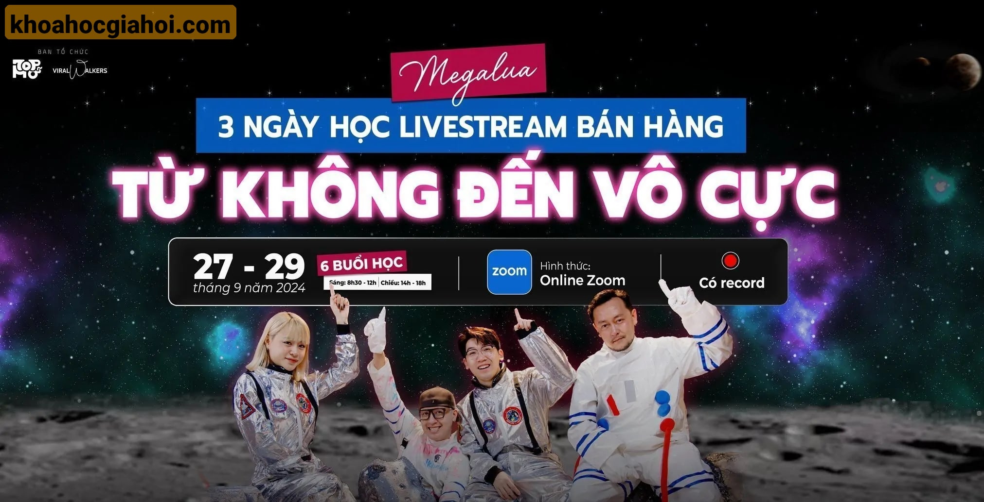 Khóa Học Livestream Bán Hàng Tiktok “ Từ Không Đến Vô Cực ” Của Học Viện Tóp Mỡ – Speaker: Huỳnh Anh M6, Cô Di Ngôn Từ, Phạm Củ, Chú Cá Review Không Booking