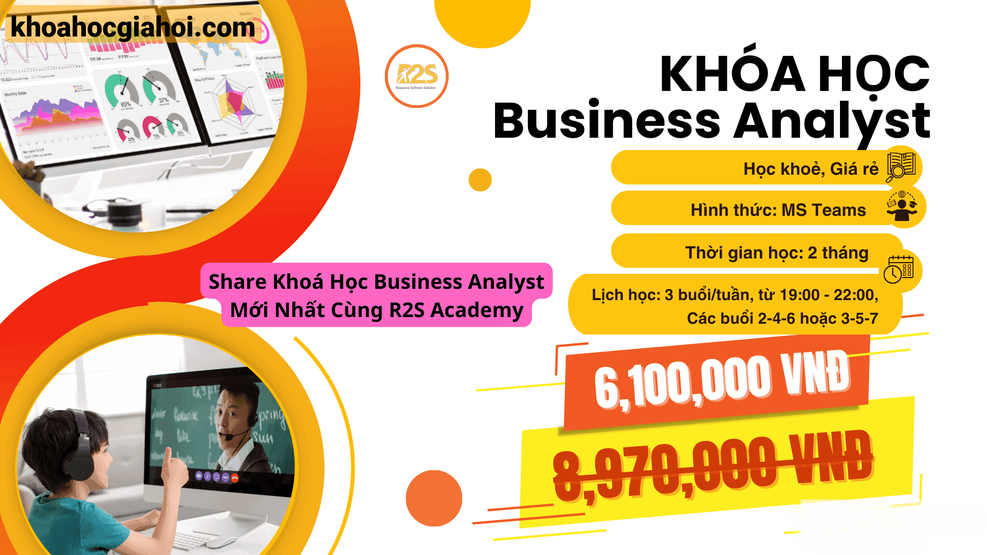 Khoá Học Business Analyst Mới Nhất Cùng R2s Academy