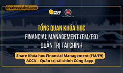 Khóa Học Financial Management (fm/f9) Acca – Quản Trị Tài Chính Cùng Sapp