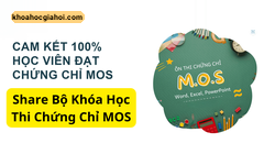 Combo 12 Khóa Học Chinh Phục Mos Excel, Word, Powerpoint