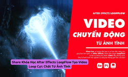 Khóa Học After Effects Loopflow Tạo Video Loop Cực Chất Từ Ảnh Tĩnh