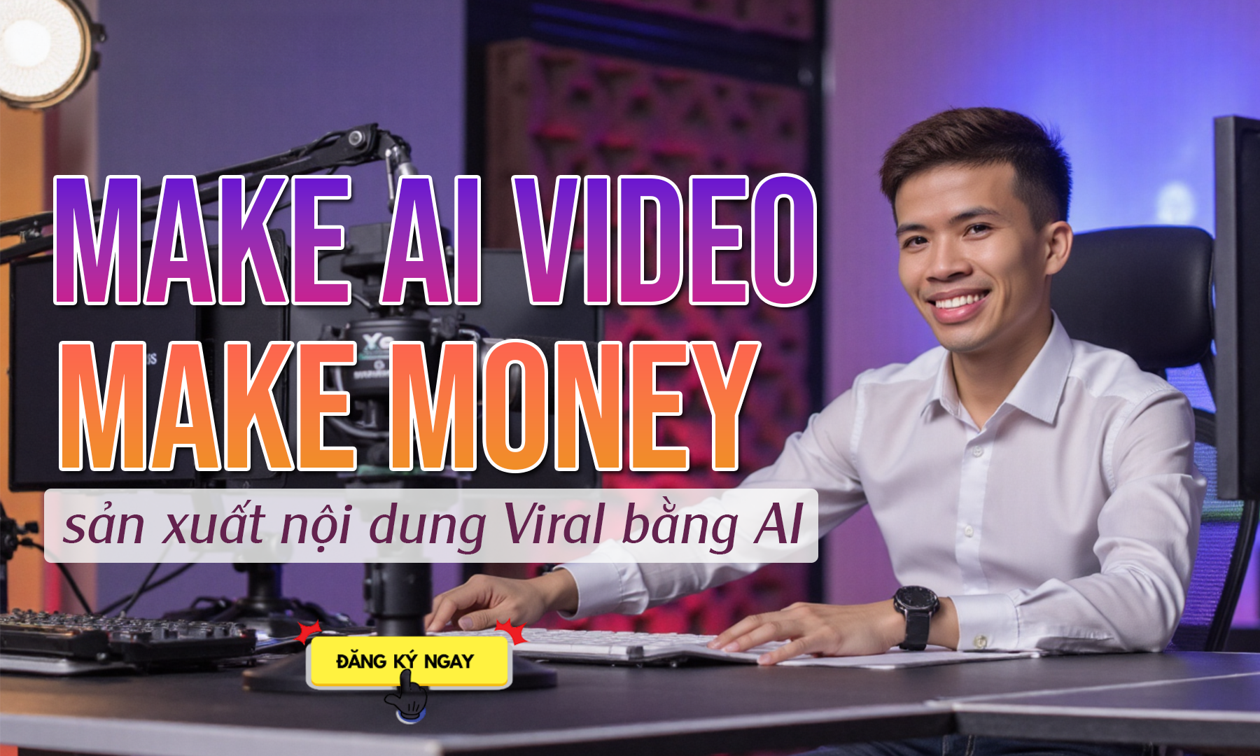 Khóa Học Make Ai Video Make Money 2025 Cùng Phúc Anh Mrt
